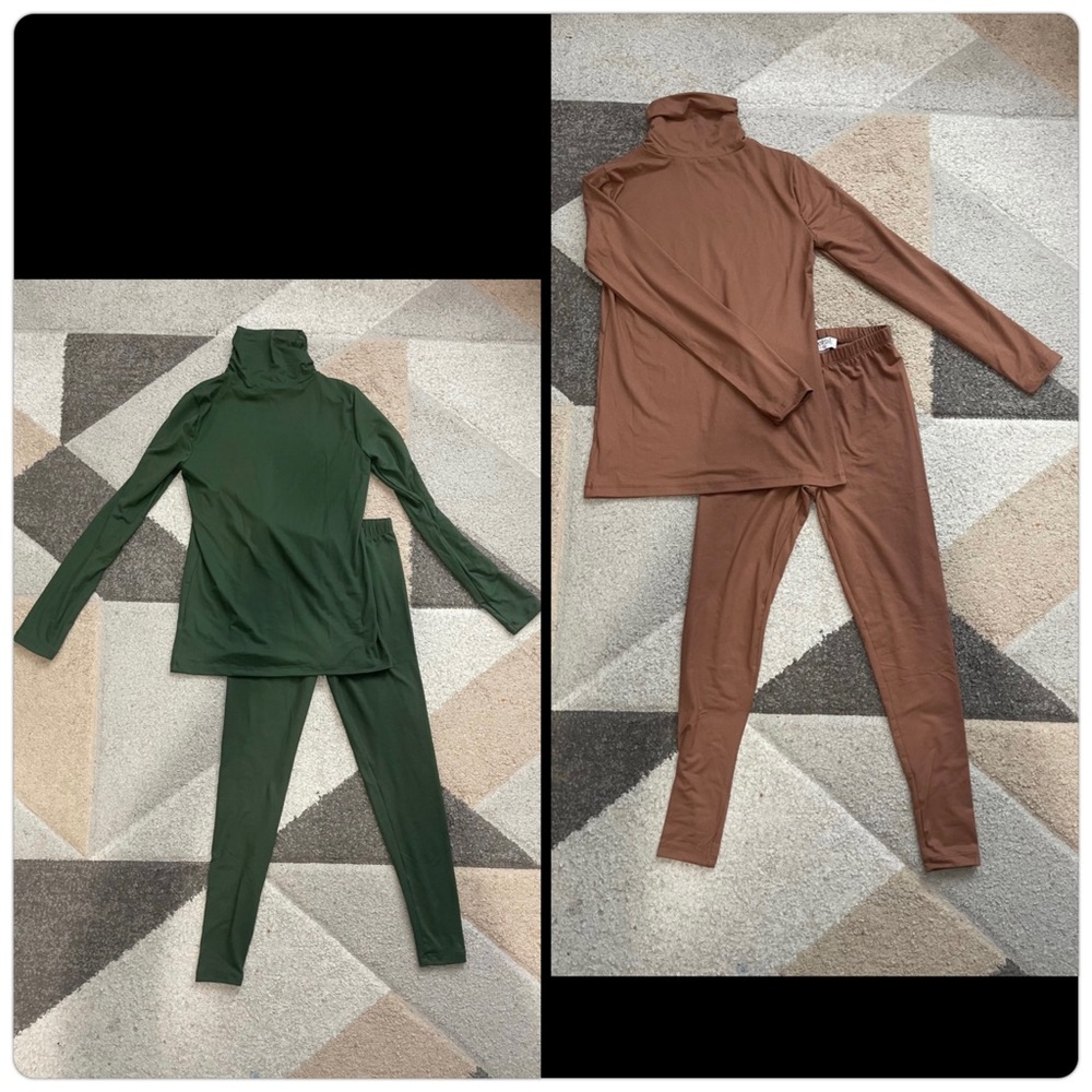 Nwot Turtleneck Matching Set Bundle - image 1